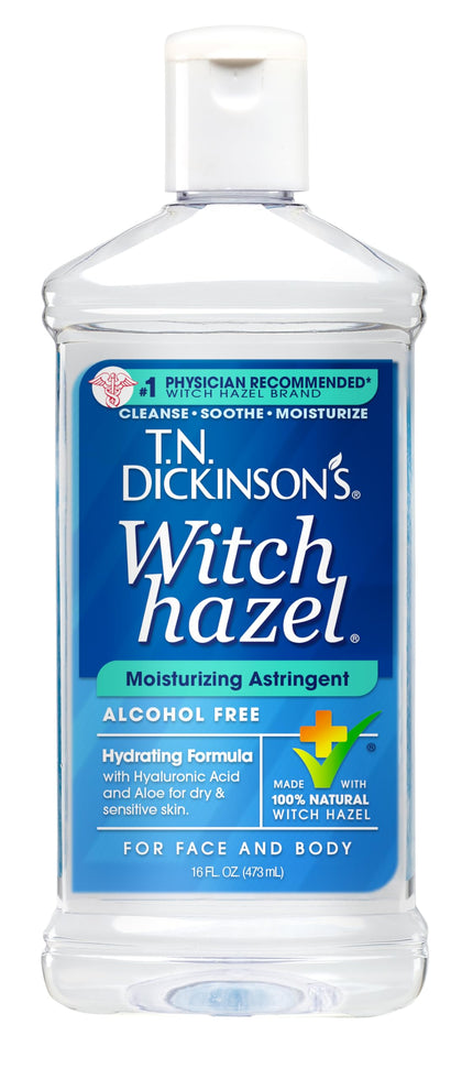 Bouteille de T.N. Dickinson's Astringent Hydratant 16 Oz vue de face