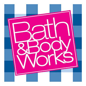 Bouteille de tablettes de douche Bath & Body Works avec étiquette visible
