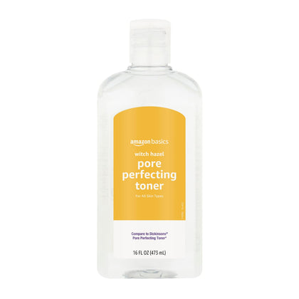 Bouteille de tonique à l'hydrolat de hamamélis Basics 473 ml vue de face