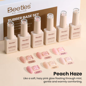 bouteille de vernis à ongles caoutchouc 7,5ml couleur nude