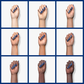 Bouteille de vernis à ongles Vishine royale bleue