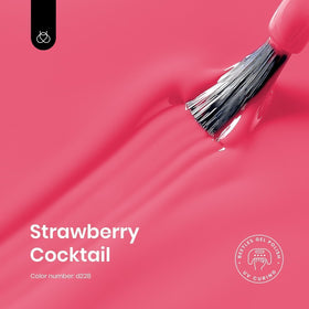 Bouteille de vernis gel beetles avec étiquette couleur d228