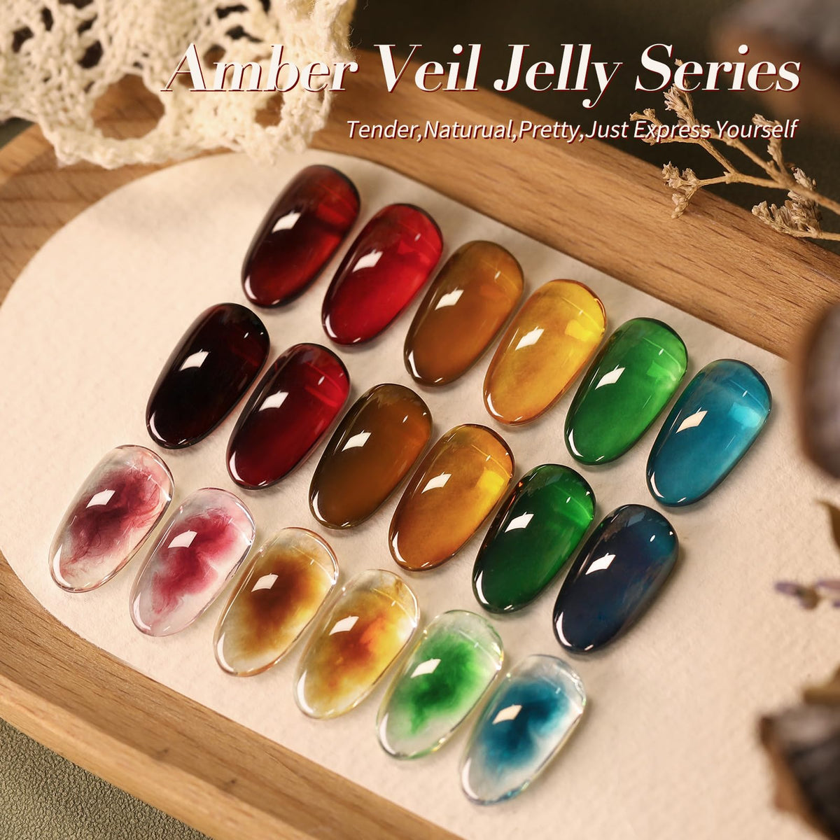 Bouteille de vernis gel Born Pretty 7ml couleur marron