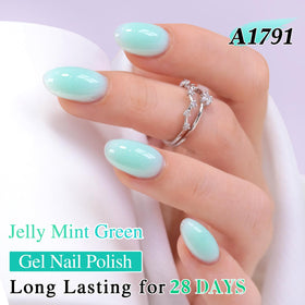 Bouteille de vernis gel Double Rhythm 15ml couleur Milky Teal