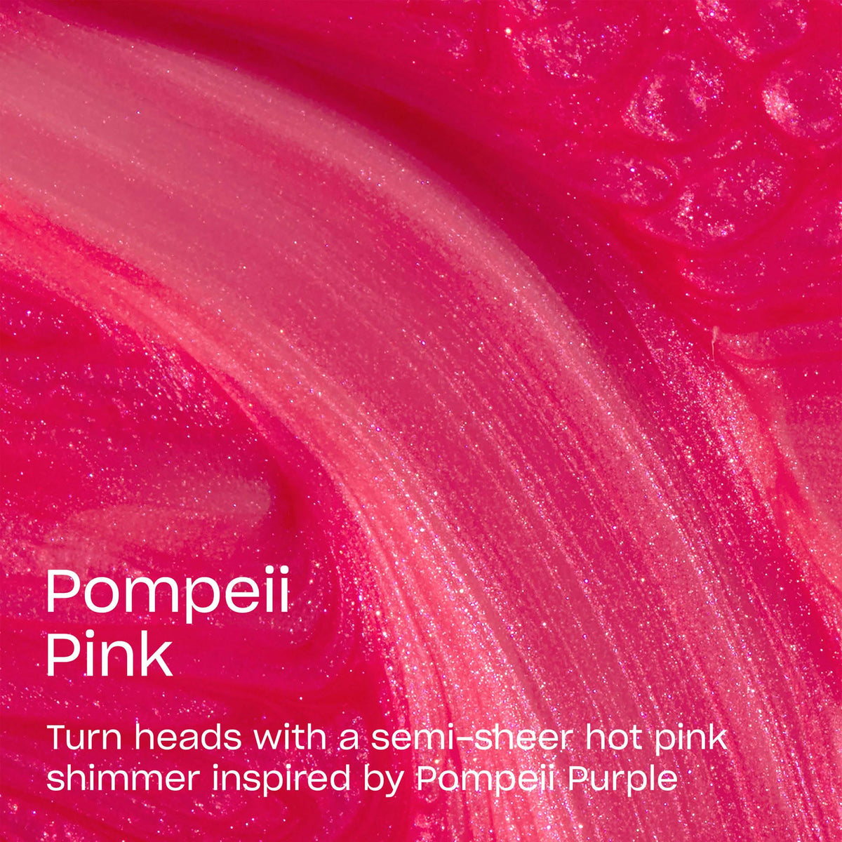 Bouteille de vernis OPI Pompeii Pink vue de côté