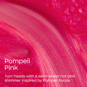 Bouteille de vernis OPI Pompeii Pink vue de côté