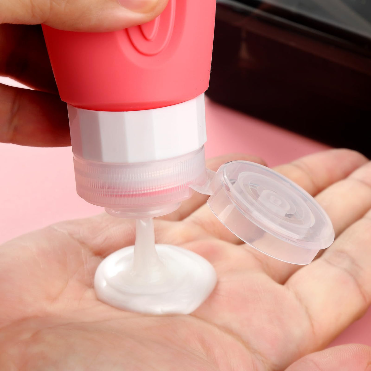 Bouteille de voyage Mrsdry remplie de shampoing