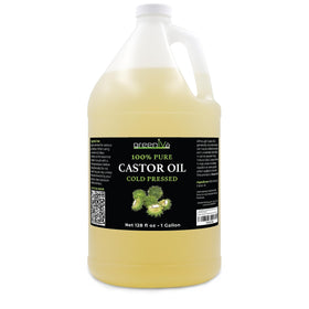 Bouteille en verre ambré de 4 oz d'huile de ricin avec compte-gouttes