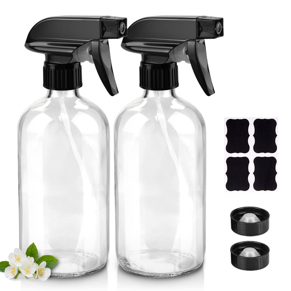 Bouteille en verre spray Worldgsb 16oz vue de face