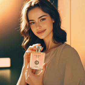 Bouteille La Vida Bella avec un fond élégant