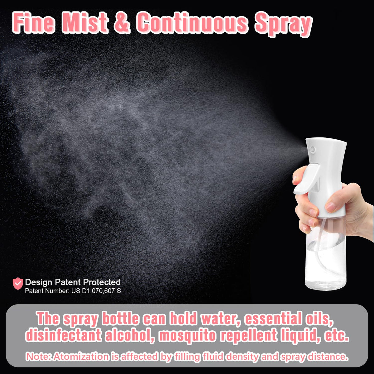 Bouteille spray Apidgrowth avec brume vaporisée