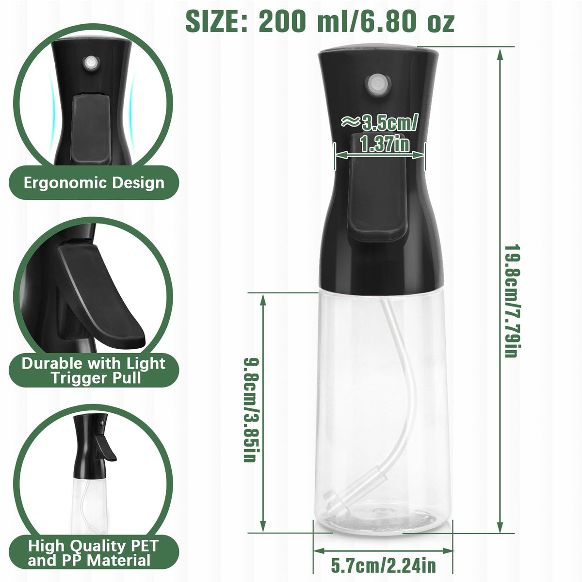 Bouteille spray Fun Gift 200ml sur une table avec des produits de beauté