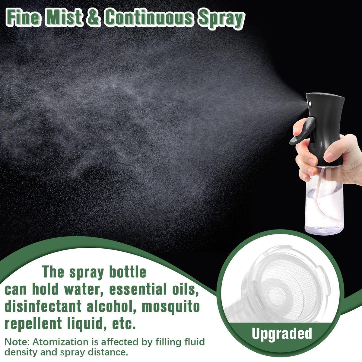 Bouteille spray Fun Gift 200ml vue arrière