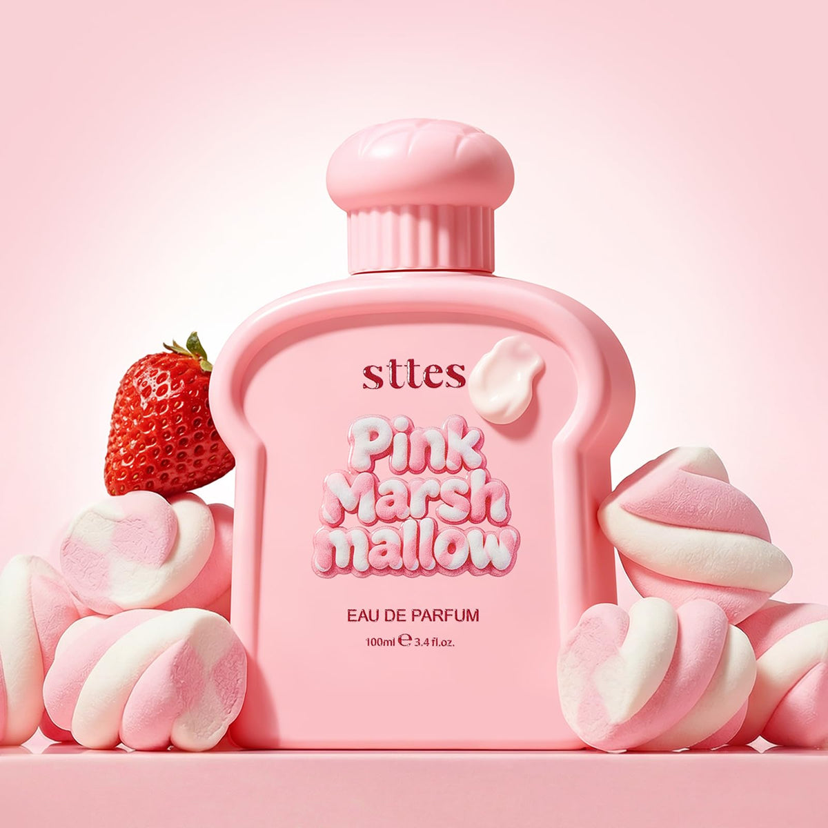 Bouteille Sttes Marshmallow avec étiquettes de fragrance