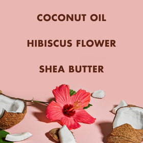Bouteilles de Shampooing et Après-Shampoing Shea Moisture sur fond blanc