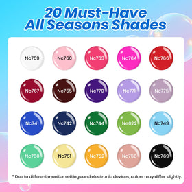 bouteilles de vernis gel beetles de 5 ml en différentes couleurs