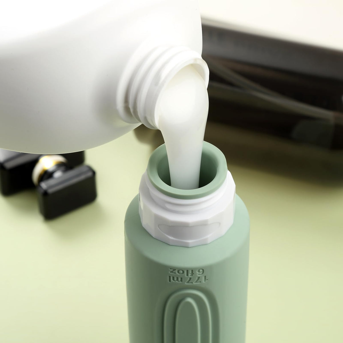 Bouteilles de voyage étanches Mrsdry en silicone alimentaire