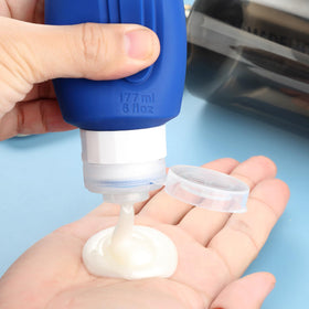 Bouteilles de voyage Mrsdry dans un sac de toilette en PVC