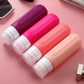 Bouteilles de voyage Mrsdry en silicone dans une trousse de toilette