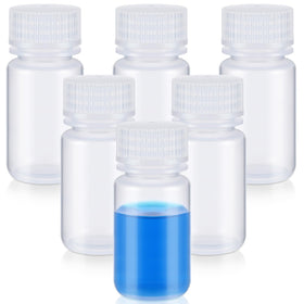 Bouteilles échantillons Tatuo 60ml en polypropylène transparent, vue de face