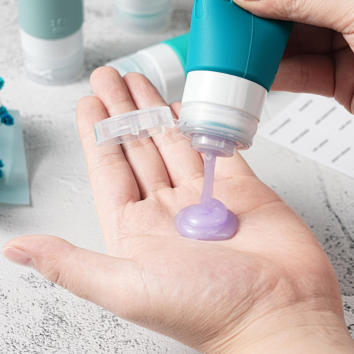 Bouteilles Zafit en silicone légères et compressibles