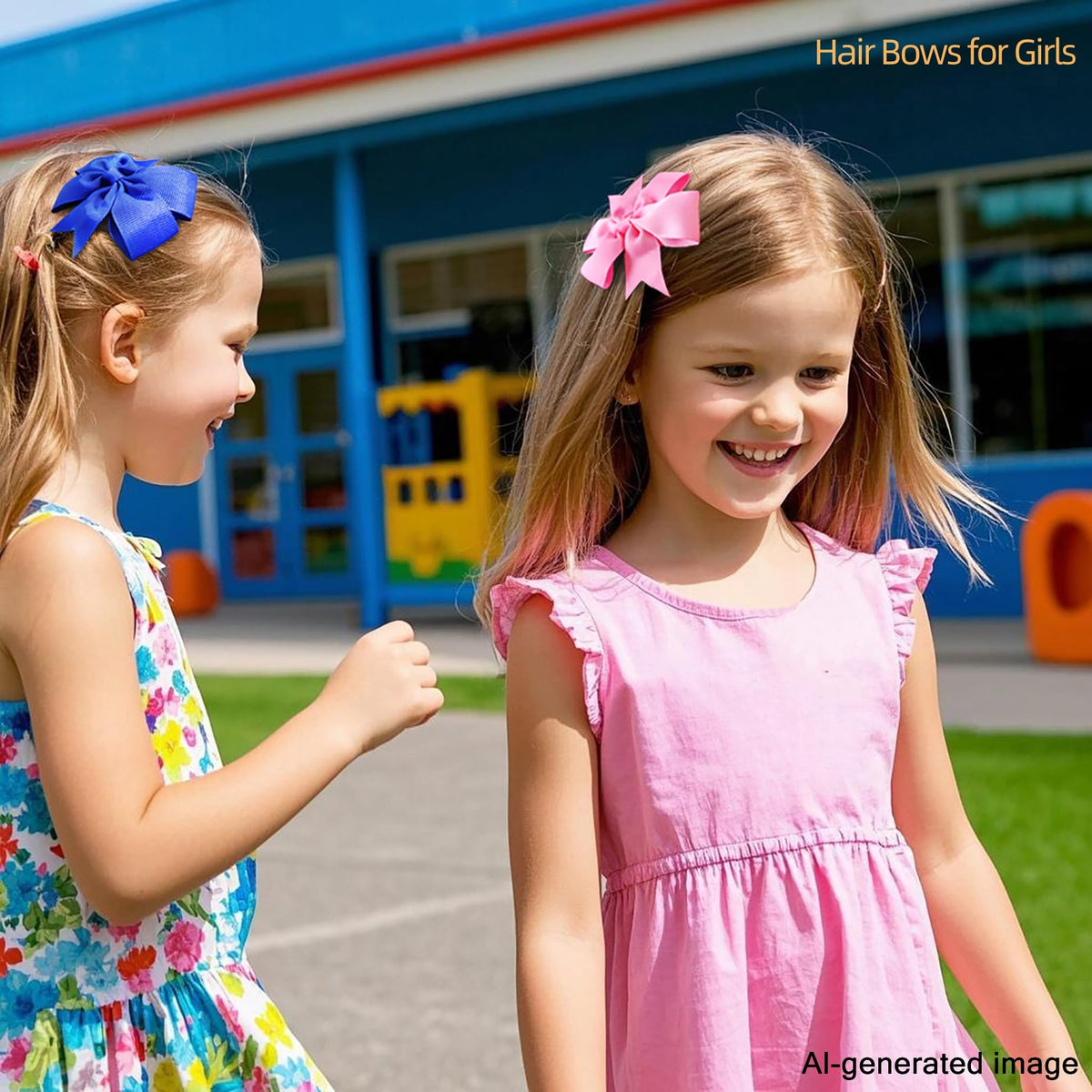 Bows à cheveux Babymatch, assortis pour les petites filles, en extérieur