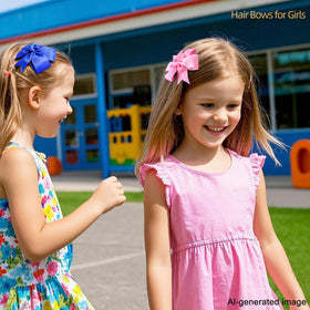 Bows à cheveux Babymatch, assortis pour les petites filles, en extérieur