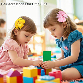 Bows à cheveux Babymatch, présentation en paires pour coiffures
