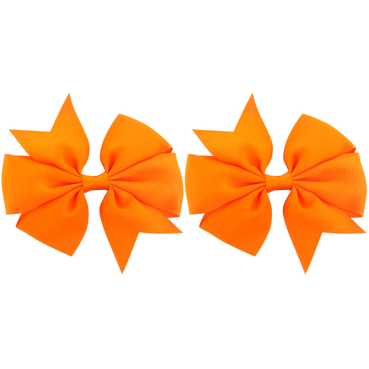 Bows à cheveux Babymatch sur une table, présentation colorée