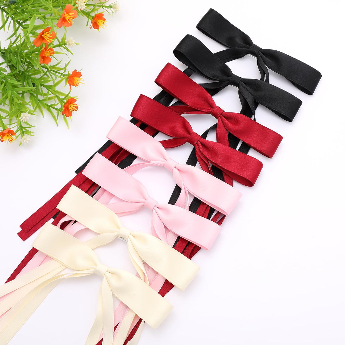 Bows à Cheveux WORTL en rouge, accessoire de cheveux élégant