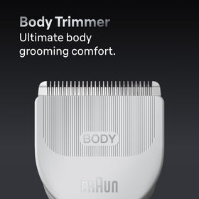 Braun Kit de Style 7410 trimmer pour barbe et corps en action