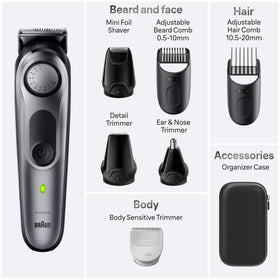 Braun Kit de Style 7410 trimmer pour oreilles et nez