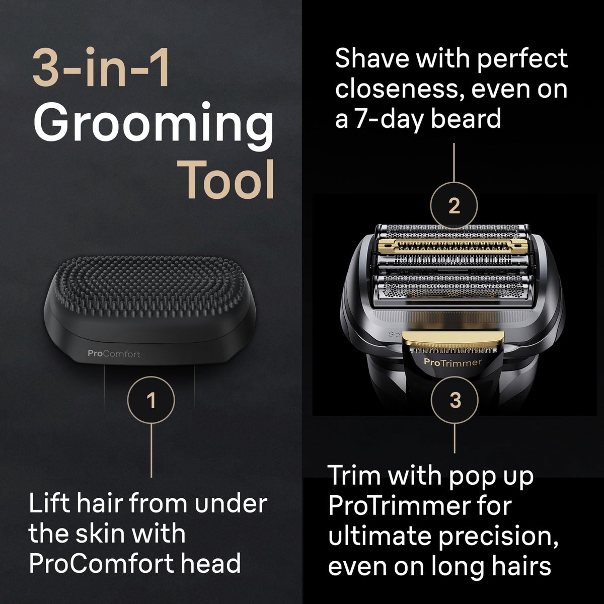 Braun Rasoir Électrique Series 9 PRO avec étui de voyage