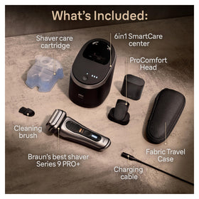 Braun Rasoir Électrique Series 9 PRO avec SmartCare Center et accessoires