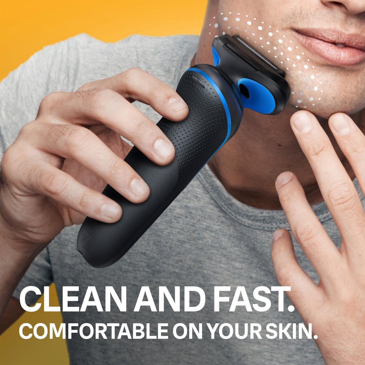 Braun Série 5 5120s rasoir électrique bleu avec tête de rasage