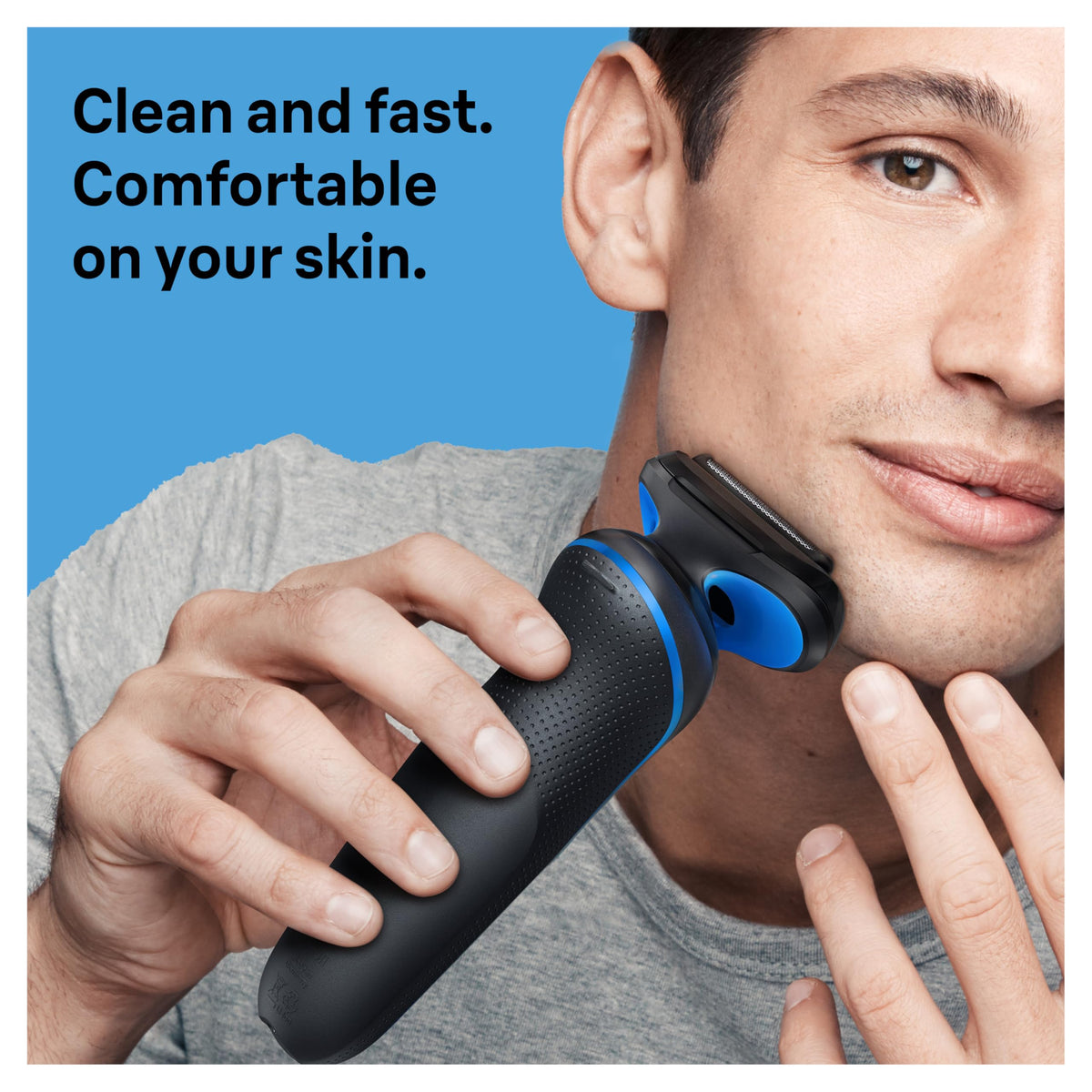 Braun Série 5 5150cs en utilisation sous l'eau