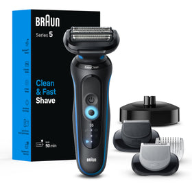 Braun Série 5 5150cs vue avant avec lames flexibles