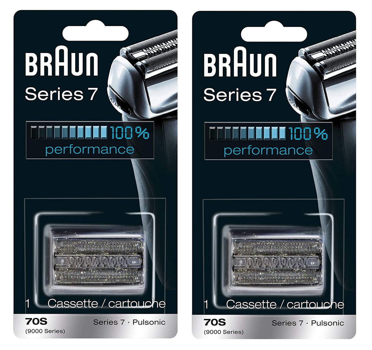 Braun Série 7 70S cassette de remplacement vue avant