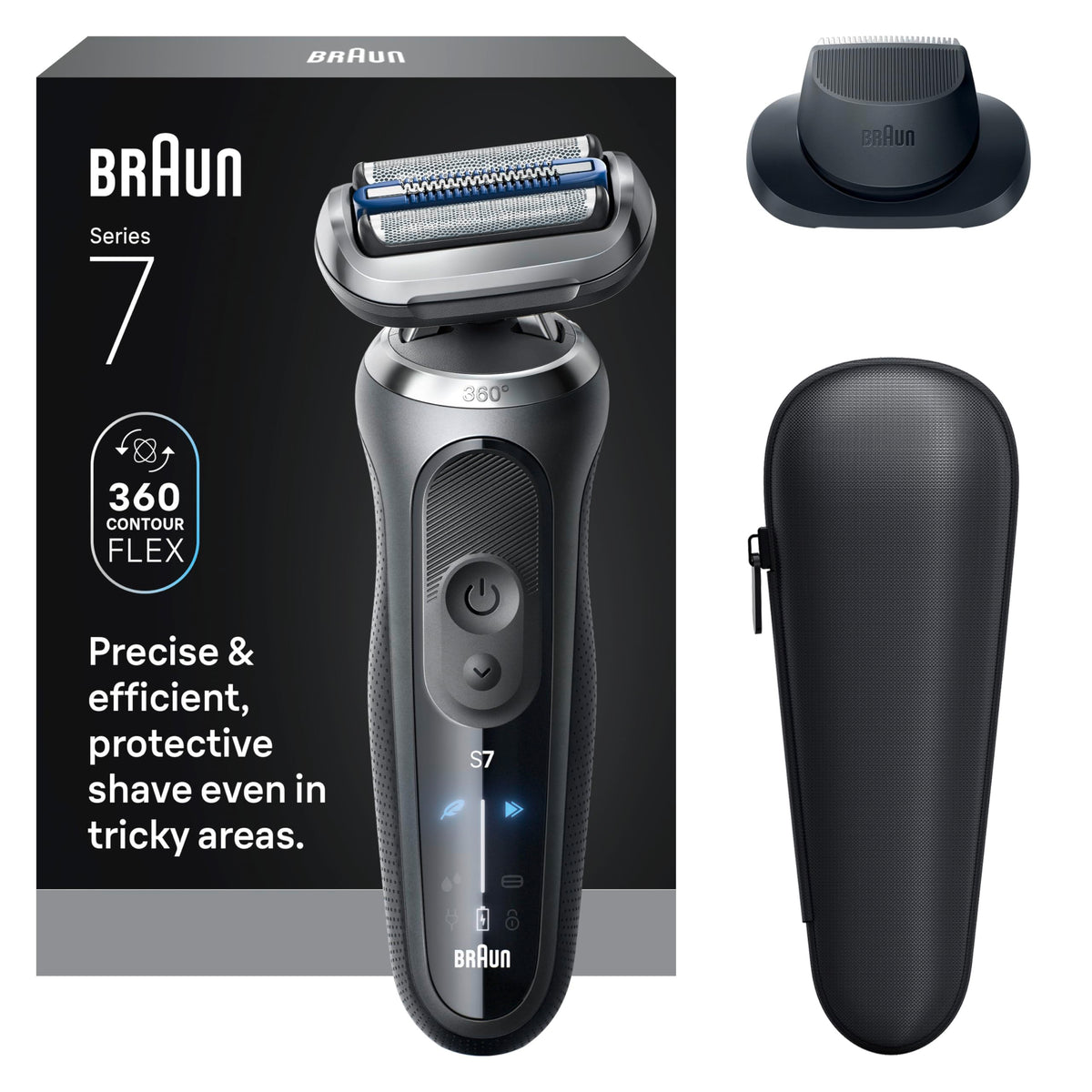 Braun Série 7 7120s rasoir électrique vue de face