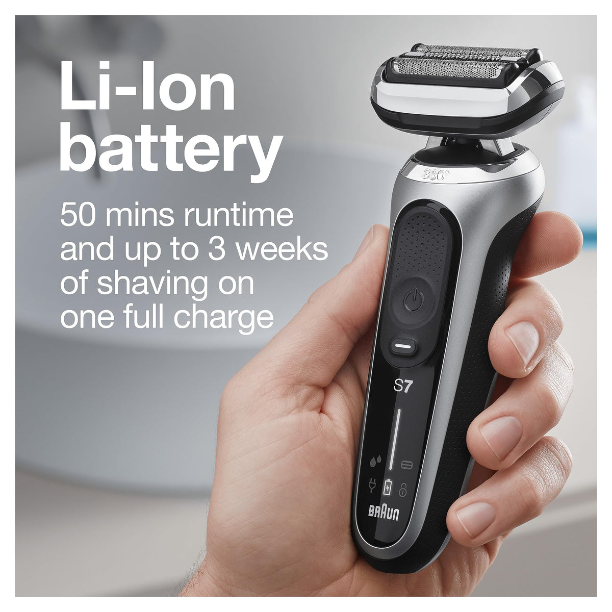 Braun Series 7 rasoir électrique 7032cs avec tondeuse à barbe
