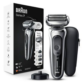 Braun Series 7 rasoir électrique 7032cs vue avant avec lame SensoFoil