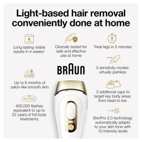 Braun Silk·Expert Pro 5 IPL tête standard et têtes supplémentaires