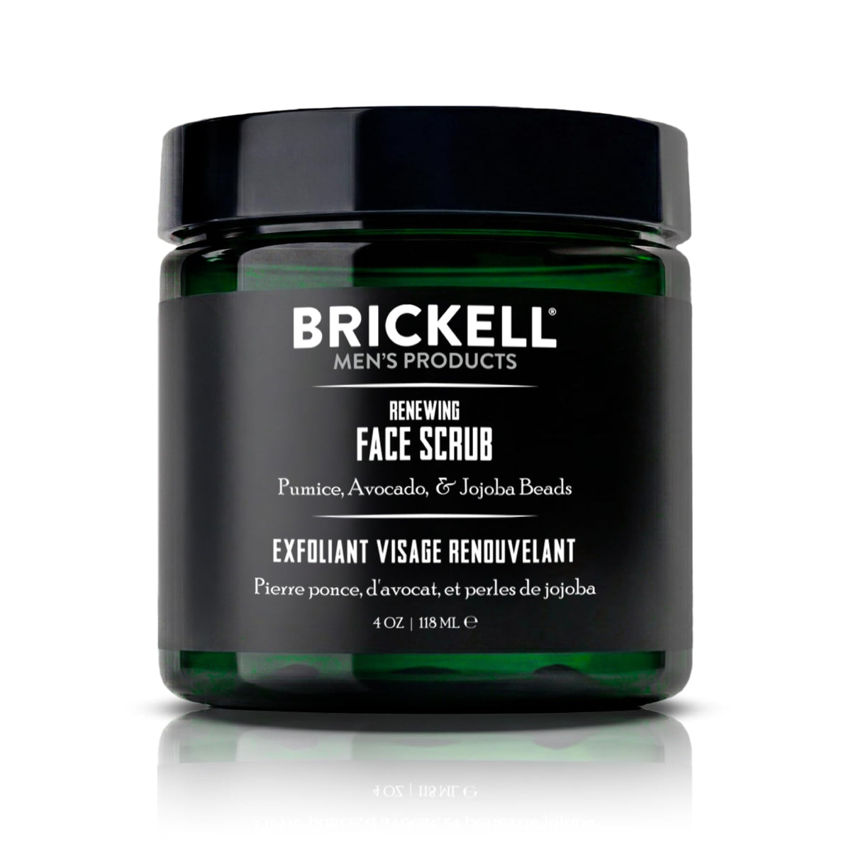 Brickell Men's Renewing Face Scrub 150g avant vue