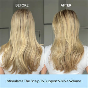 Briogeo Shampoo Caffeine + Biotin Peptides 240g side view