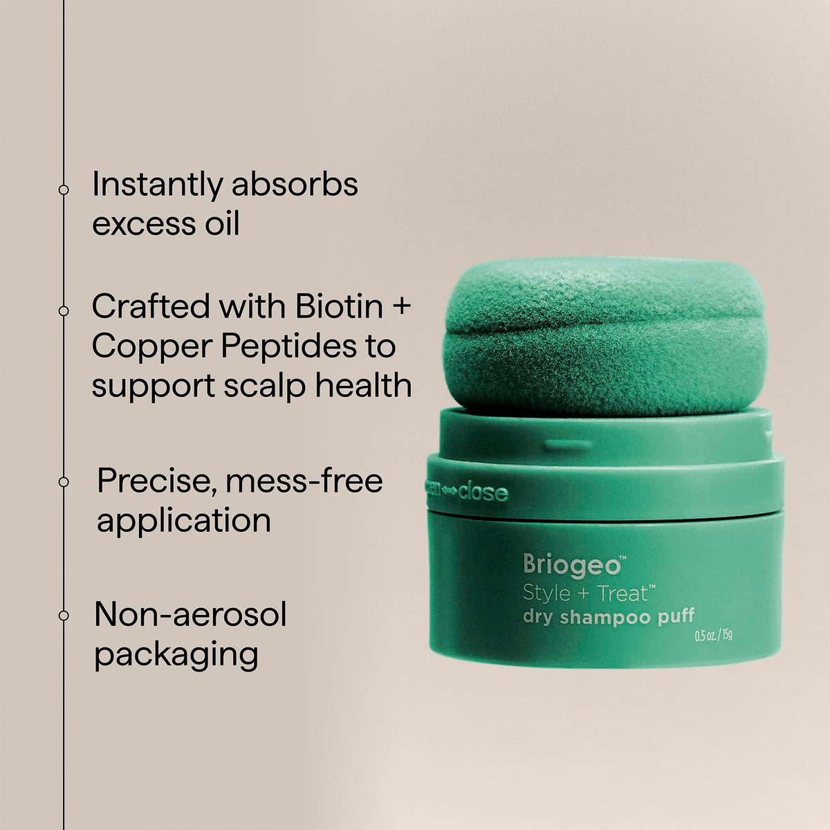 Briogeo Shampoo Sec Transparent 14g détouré