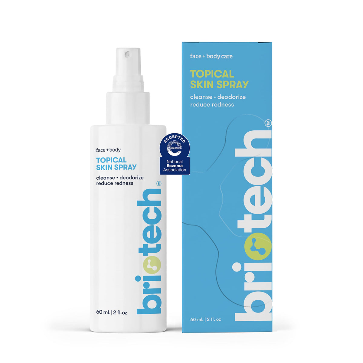 BRIOTECH Spray d'Acide Hypochloreux 60 ml vue de face
