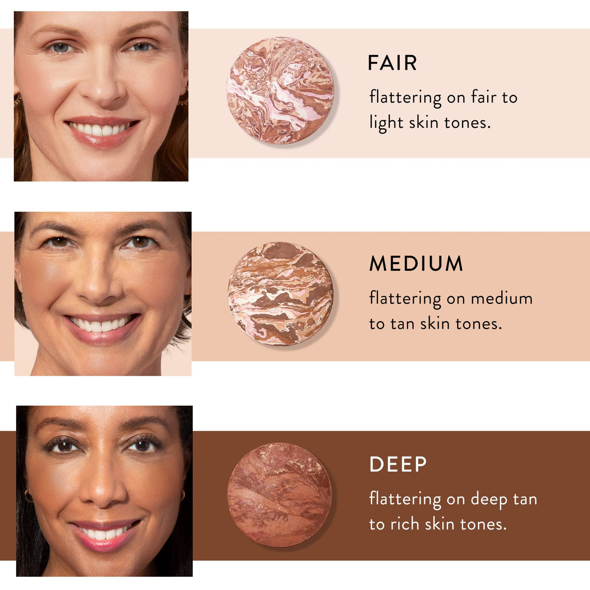 Bronzer LAURA GELLER NEW YORK sur une peau bronzée