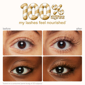 Brosse 360° du mascara Tarte Tartelette XL pour application précise