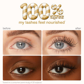 brosse 360° du mascara Tartelette XL pour un effet cils longs