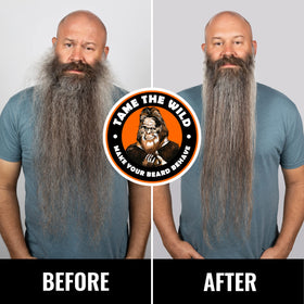 Brosse à barbe TAME THE WILD avec cordon rotatif à 360 degrés
